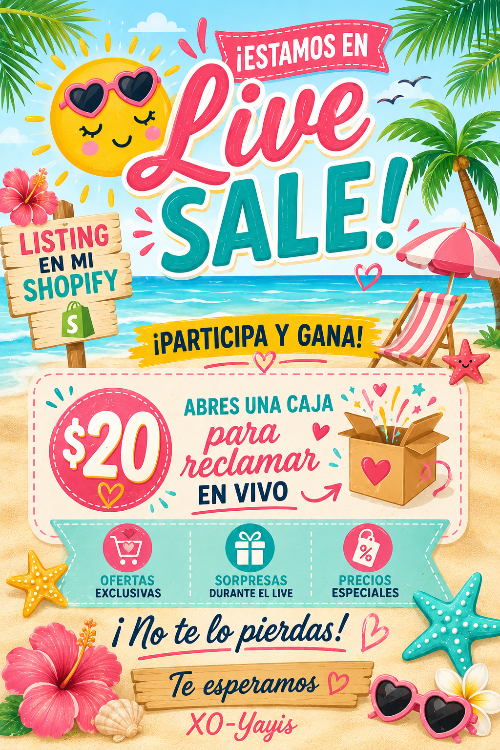 Live Sale starting 6/22