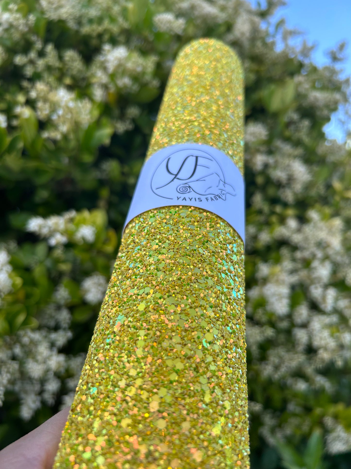 Chunky Sparkle Neon Glitter Colection-Yellow