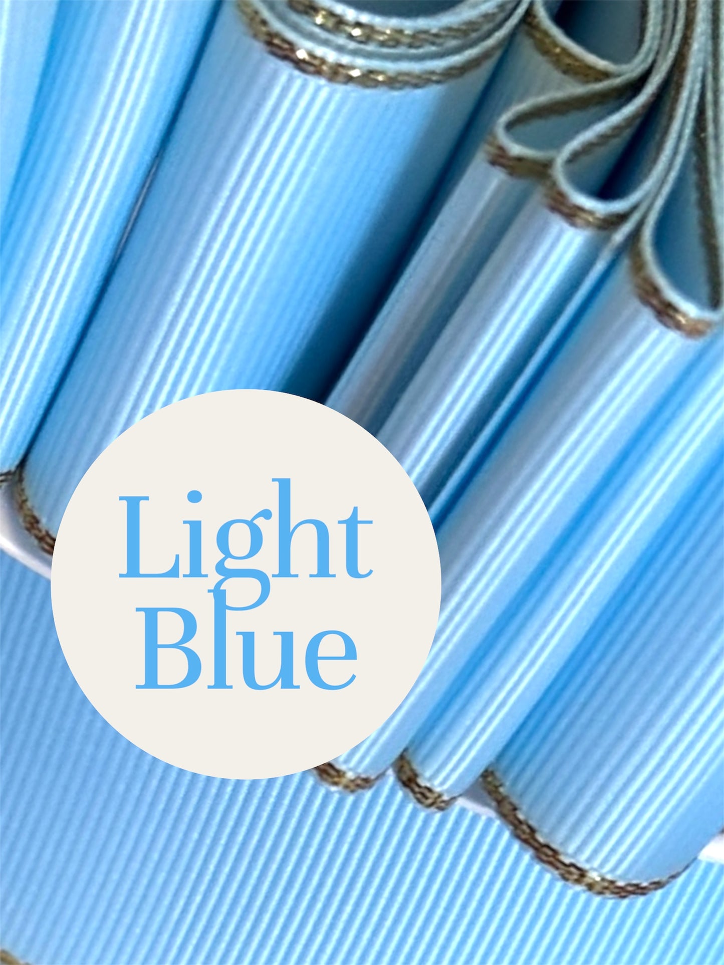 1.5” solid grosgrain ribbon a/gold edge