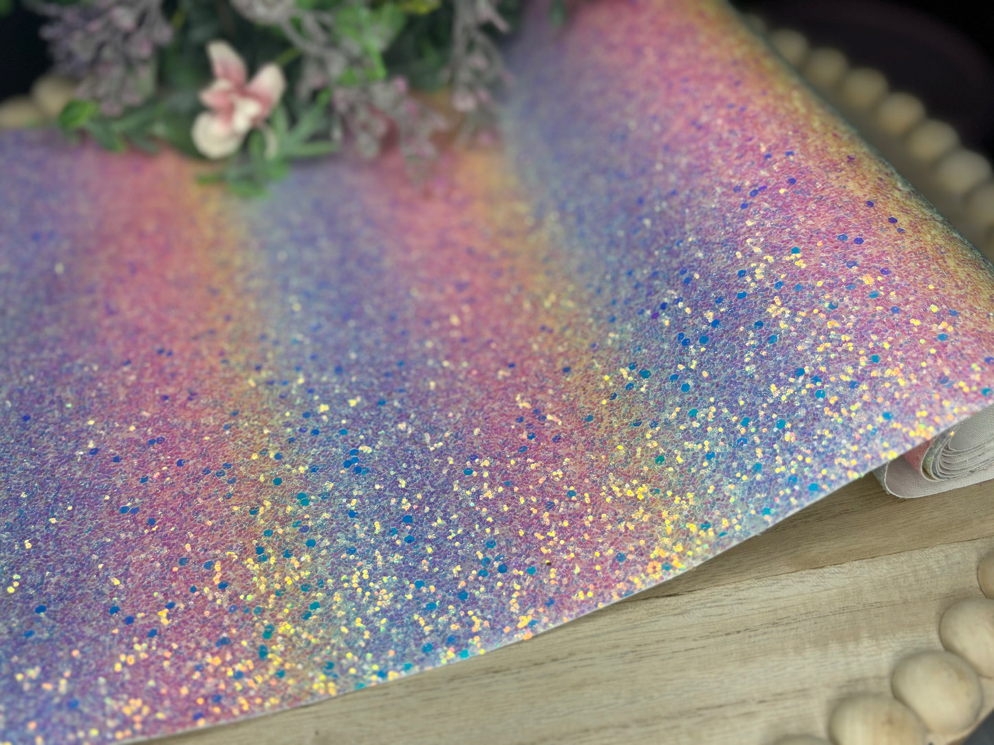 chunky glitter -Cotton Candy