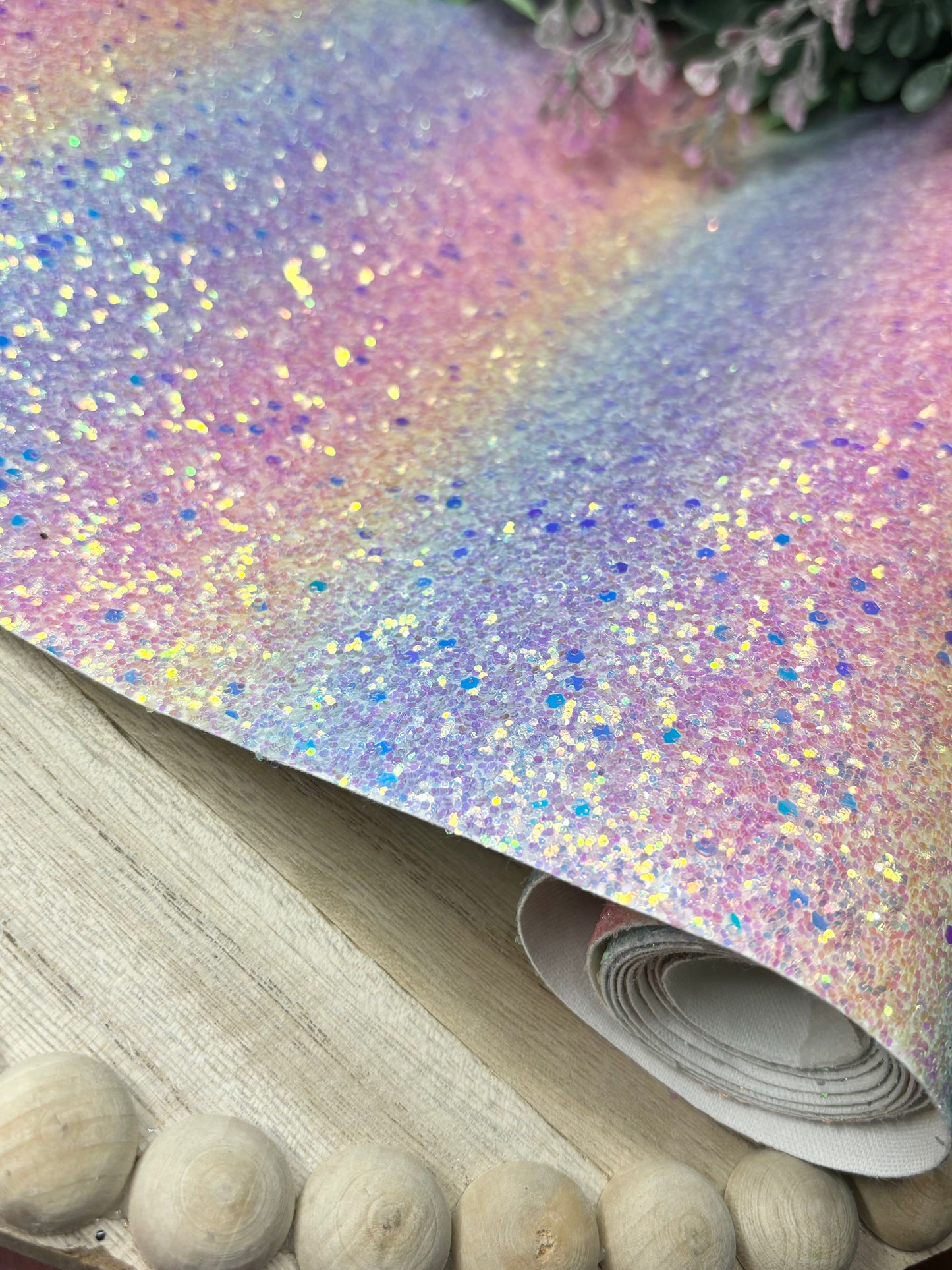 chunky glitter -Cotton Candy