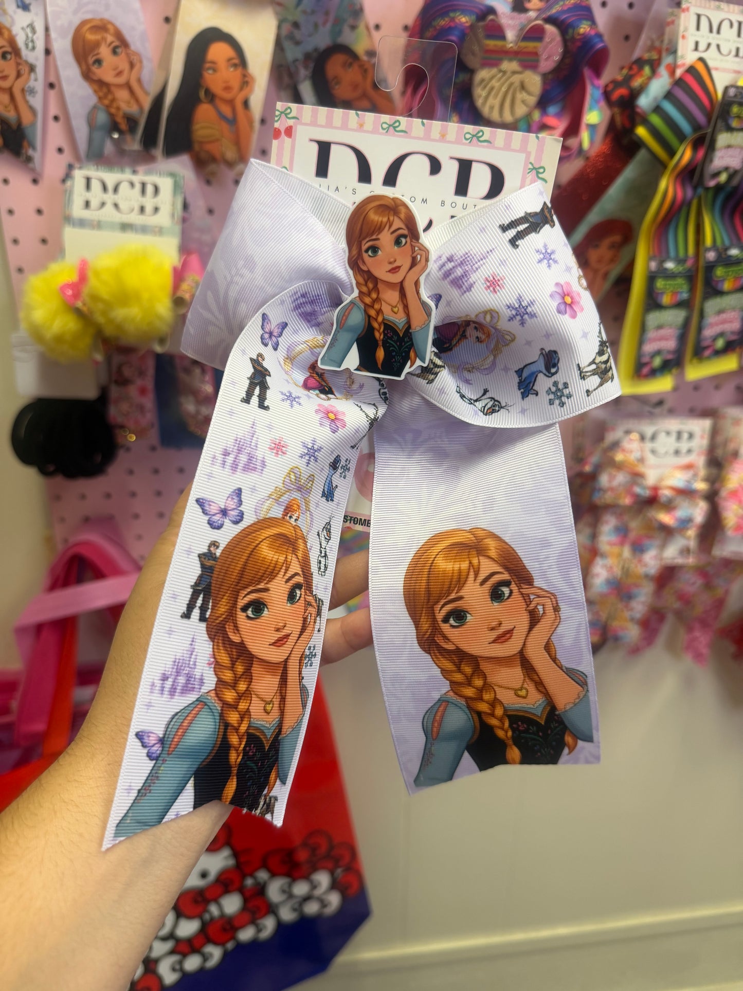Magical Princess theme cheer bows