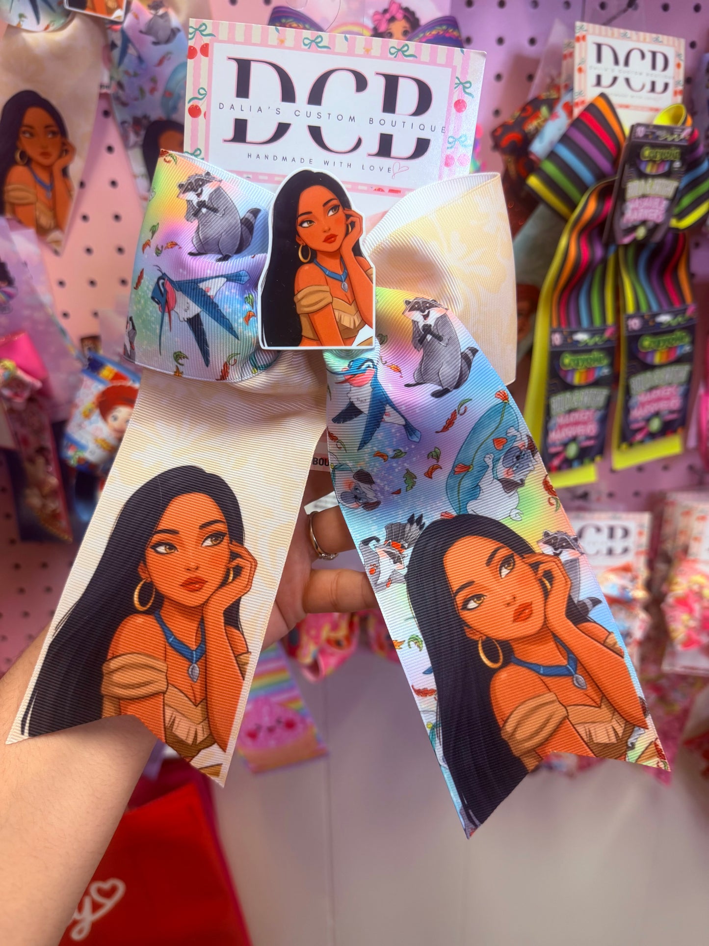 Magical Princess theme cheer bows