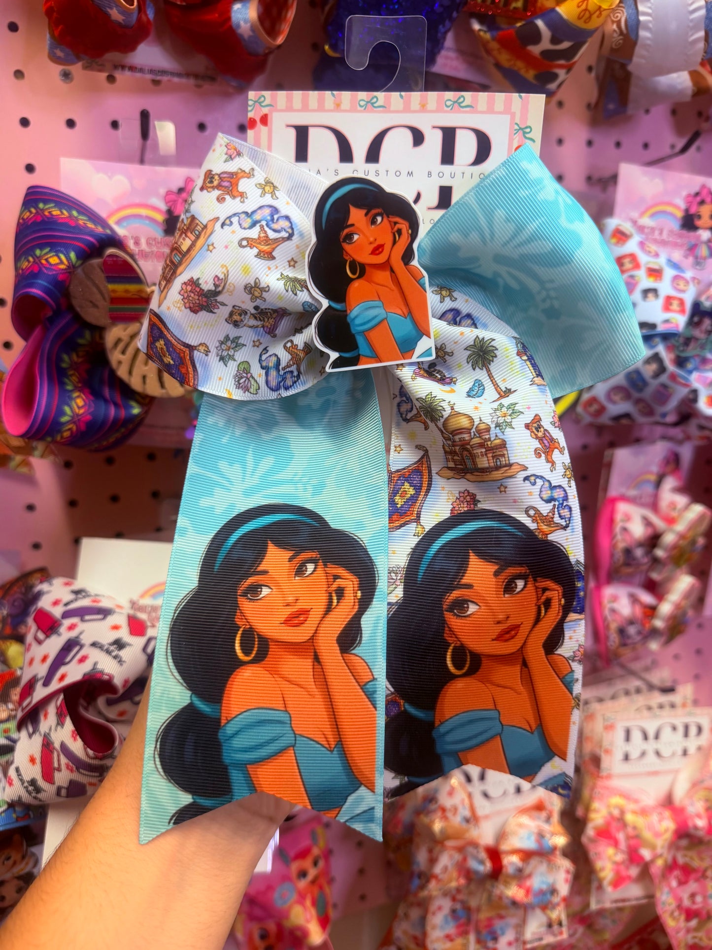 Magical Princess theme cheer bows