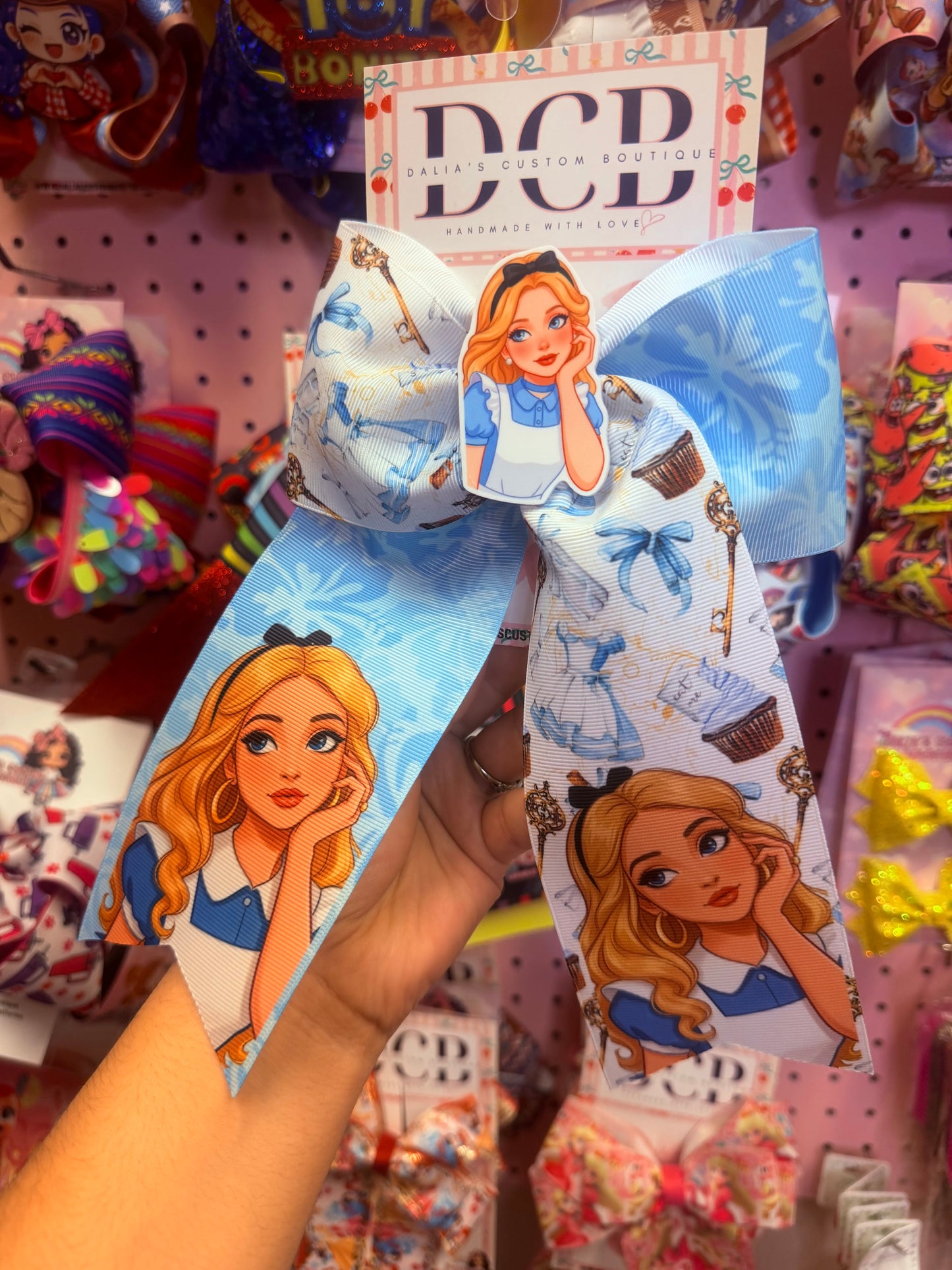 Magical Princess theme cheer bows