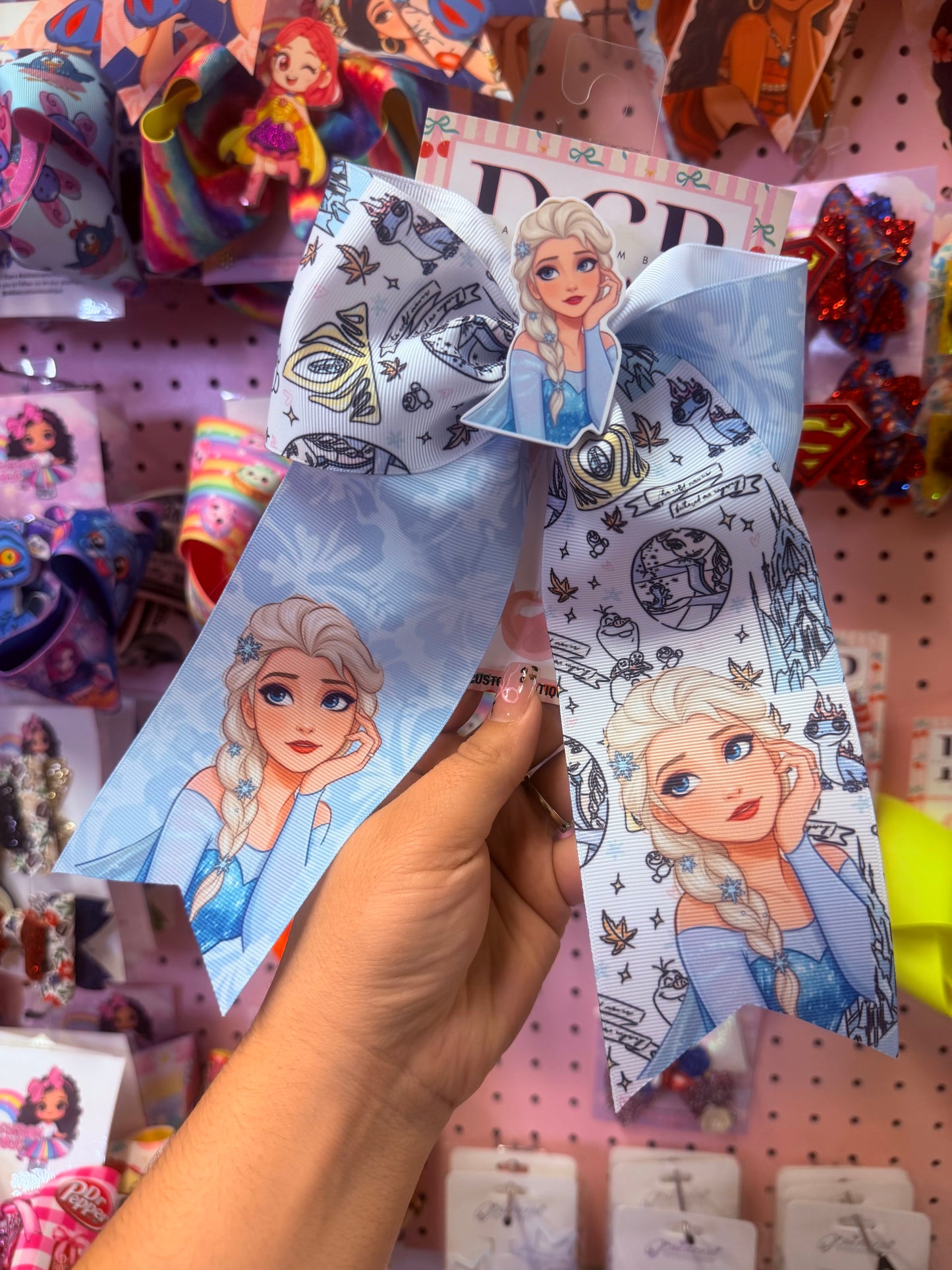 Magical Princess theme cheer bows