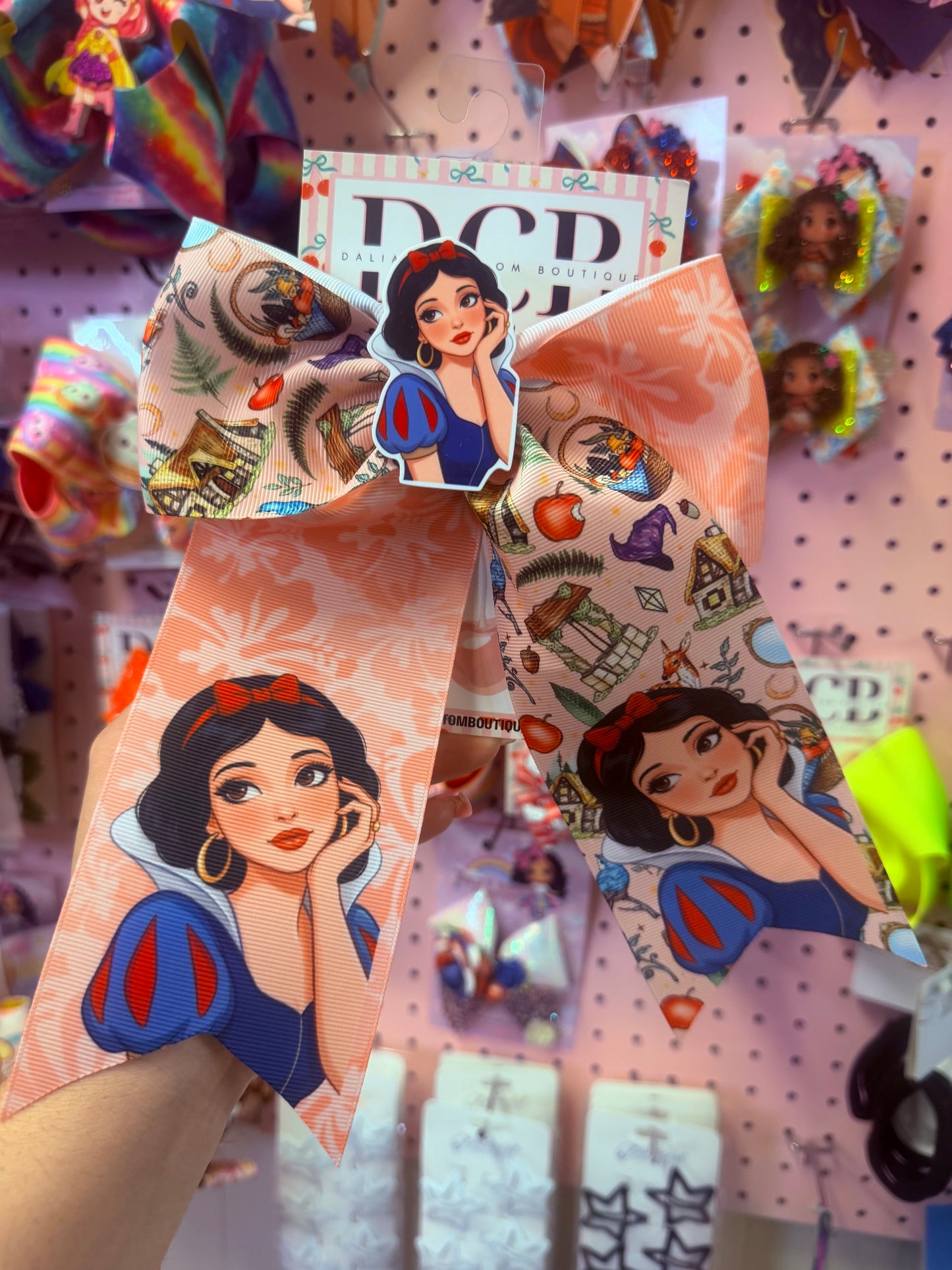 Magical Princess theme cheer bows