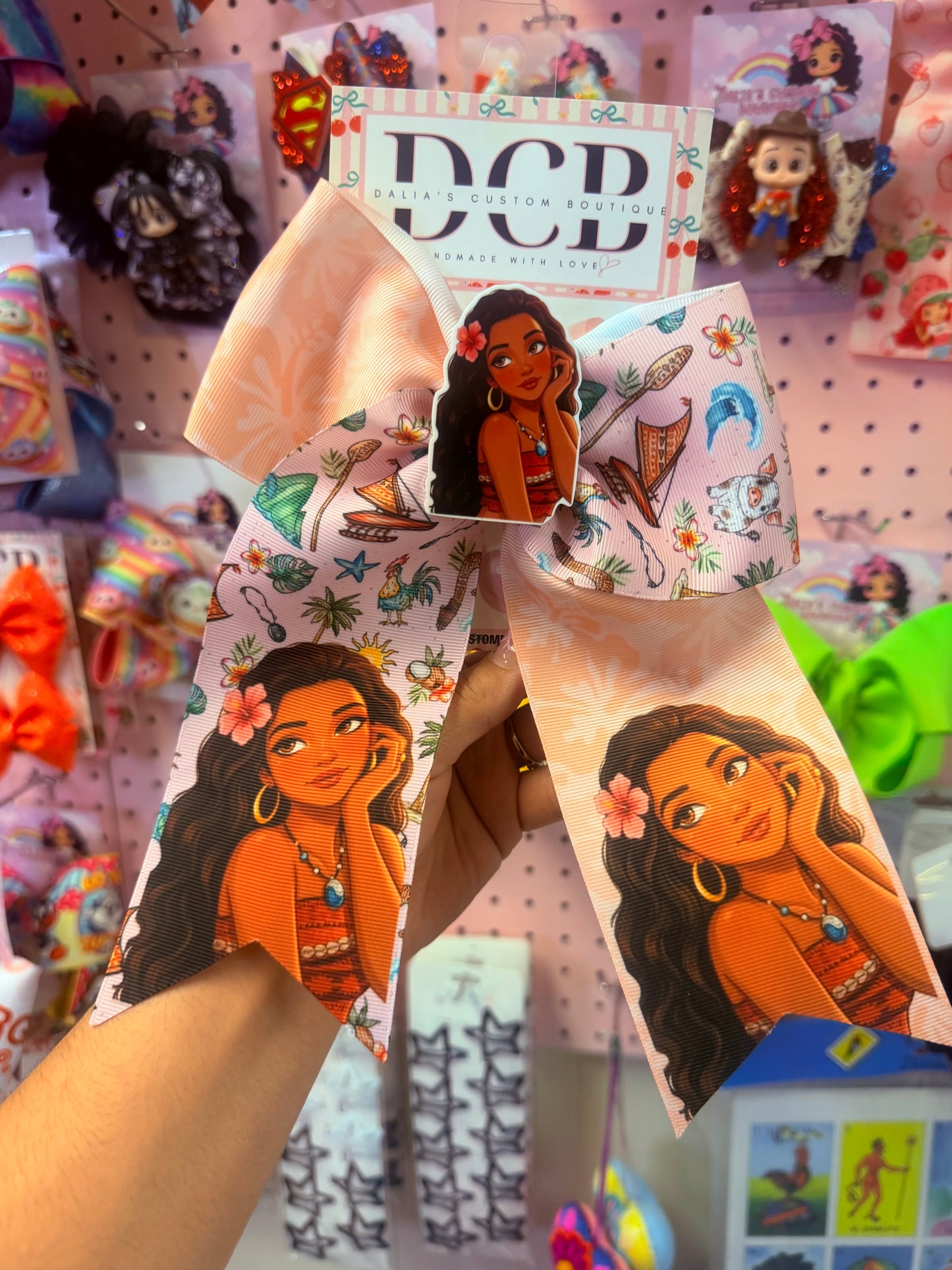 Magical Princess theme cheer bows