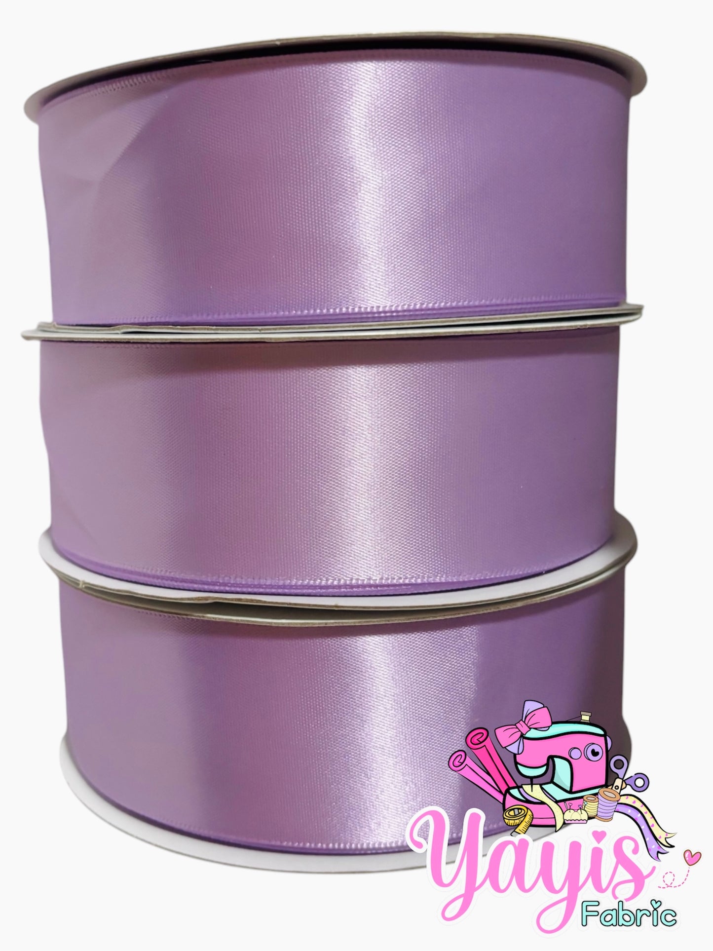 1.5" Single Face Satin Ribbon-Lila(50 yard roll)