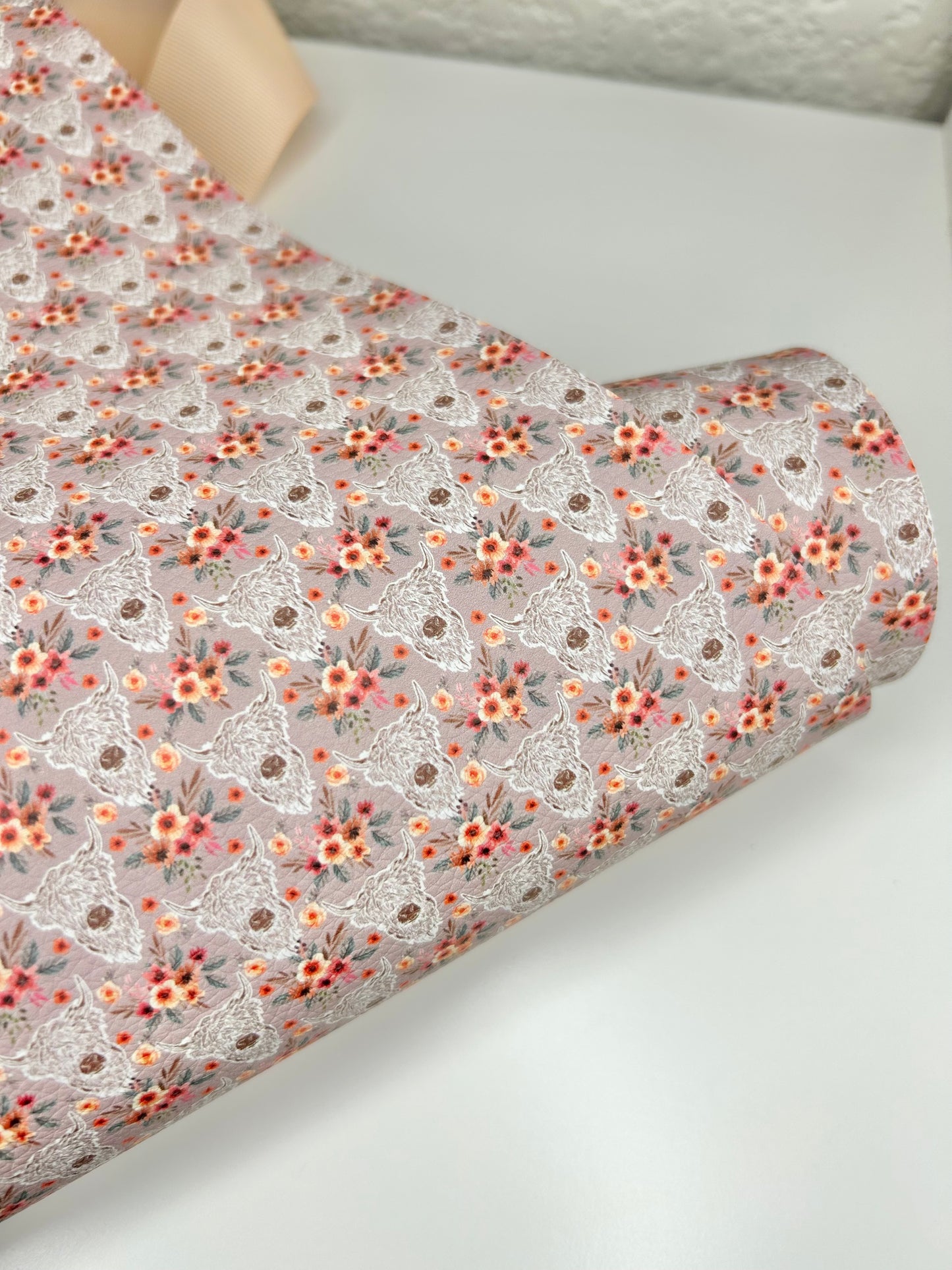 Synthetic leather-Pebble country